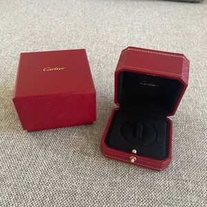 Authentic Cartier ring box!